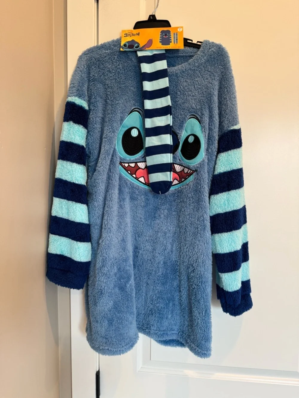 Disney Stitch Plush Women's Sleepwear - Light Blue - Picture 2 of 4